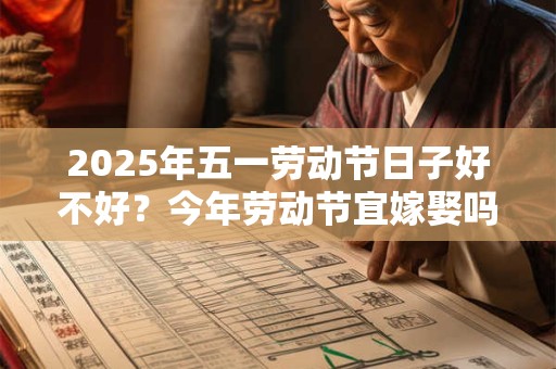 2025年五一劳动节日子好不好？今年劳动节宜嫁娶吗