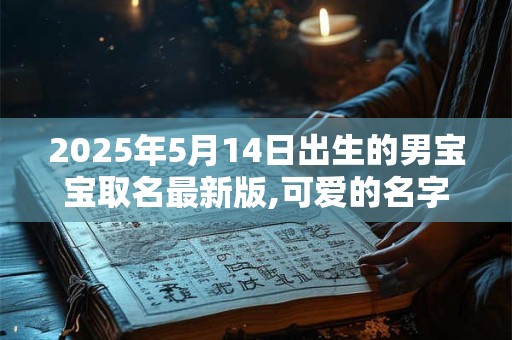 2025年5月14日出生的男宝宝取名最新版,可爱的名字