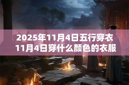 2025年11月4日五行穿衣 11月4日穿什么颜色的衣服最旺运