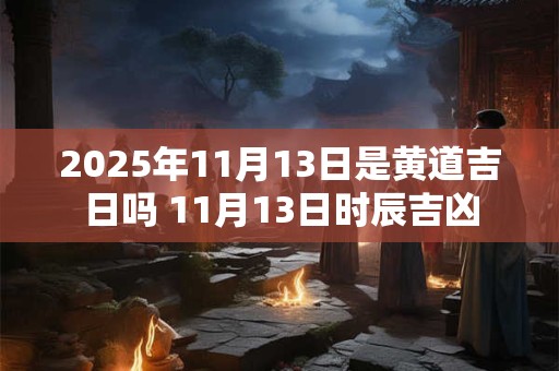 2025年11月13日是黄道吉日吗 11月13日时辰吉凶