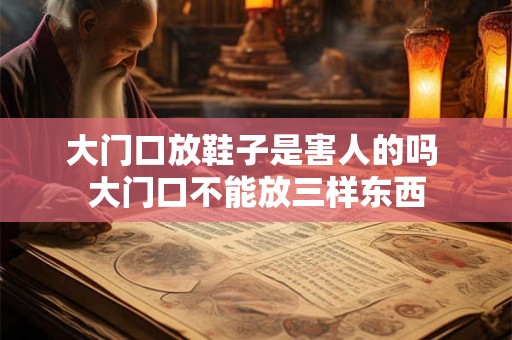 大门口放鞋子是害人的吗 大门口不能放三样东西