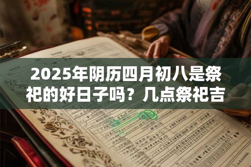 2025年阴历四月初八是祭祀的好日子吗？几点祭祀吉利？