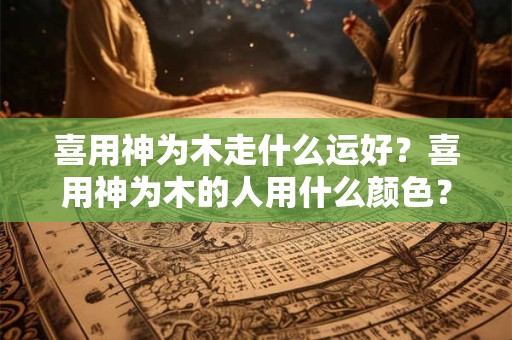 喜用神为木走什么运好？喜用神为木的人用什么颜色？
