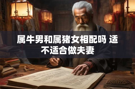 属牛男和属猪女相配吗 适不适合做夫妻