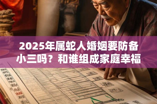 2025年属蛇人婚姻要防备小三吗？和谁组成家庭幸福