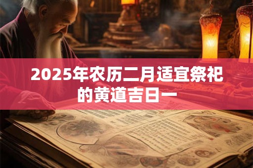 2025年农历二月适宜祭祀的黄道吉日一
