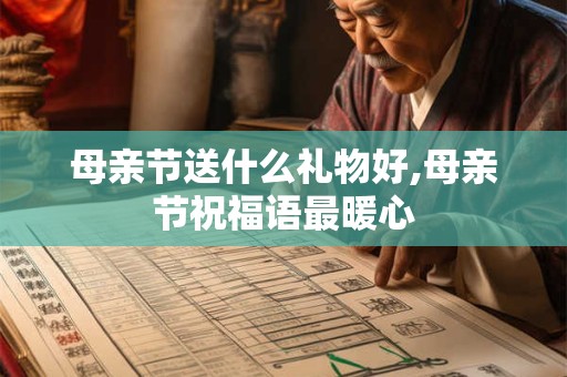 母亲节送什么礼物好,母亲节祝福语最暖心