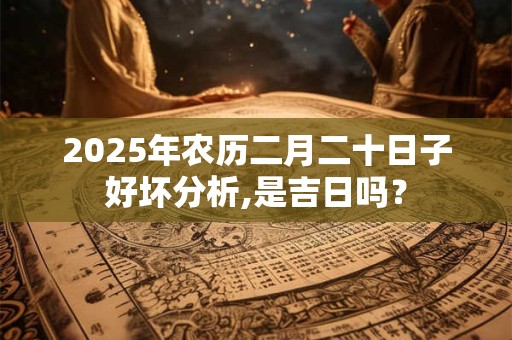 2025年农历二月二十日子好坏分析,是吉日吗？