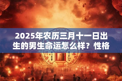 2025年农历三月十一日出生的男生命运怎么样？性格怎么样？