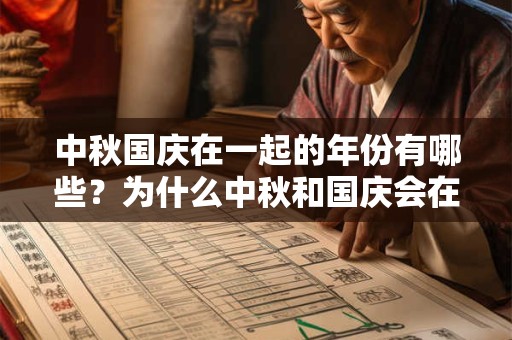 中秋国庆在一起的年份有哪些？为什么中秋和国庆会在同一天？