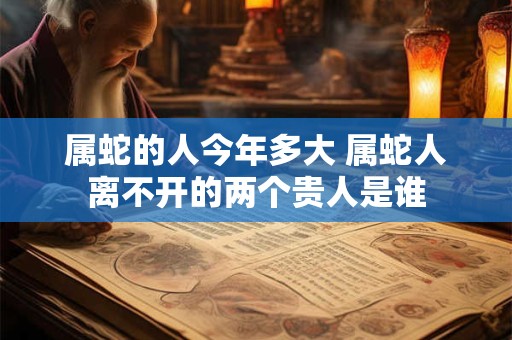 详细阅读:属蛇的人今年多大 属蛇人离不开的两个贵人是谁 属蛇的人今年多大 属蛇人离不开的两个贵人是谁