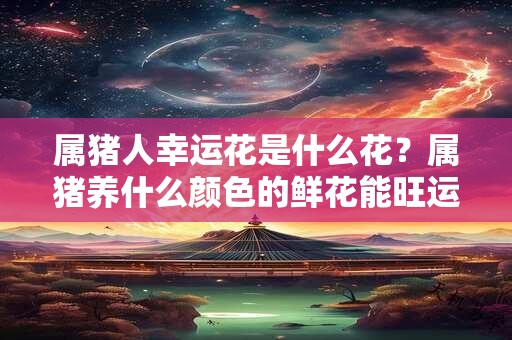属猪人幸运花是什么花？属猪养什么颜色的鲜花能旺运