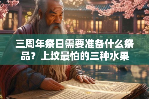 三周年祭日需要准备什么祭品？上坟最怕的三种水果