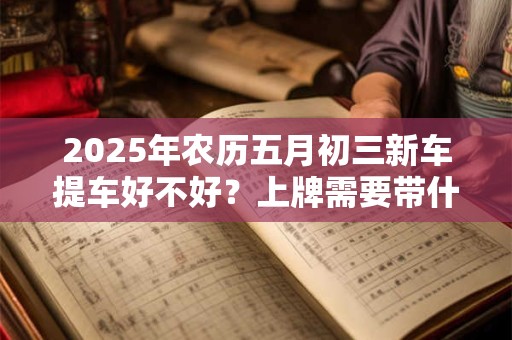 2025年农历五月初三新车提车好不好?上牌需要带什么资料? 2025年农历五月初三新车提车好不好?上牌需要带什么资料?