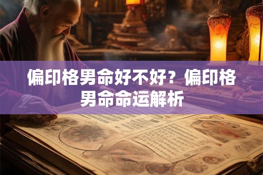偏印格男命好不好？偏印格男命命运解析