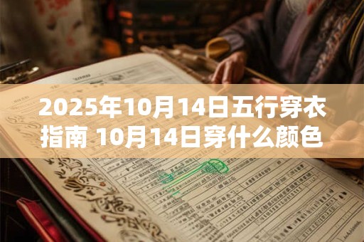 2025年10月14日五行穿衣指南 10月14日穿什么颜色衣服