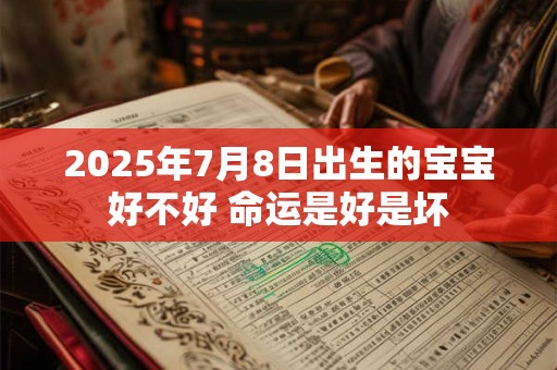 2025年7月8日出生的宝宝好不好 命运是好是坏