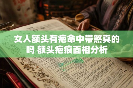 女人额头有疤命中带煞真的吗 额头疤痕面相分析