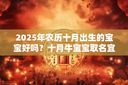 2025年农历十月出生的宝宝好吗？十月牛宝宝取名宜用字