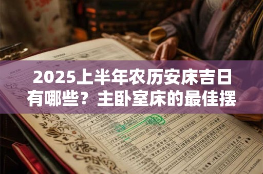 2025上半年农历安床吉日有哪些？主卧室床的最佳摆放
