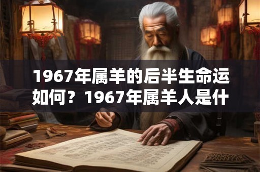 1967年属羊的后半生命运如何？1967年属羊人是什么命？