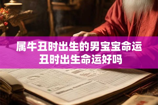 属牛丑时出生的男宝宝命运 丑时出生命运好吗