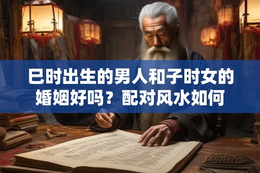 巳时出生的男人和子时女的婚姻好吗？配对风水如何