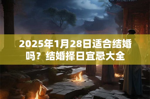 2025年1月28日适合结婚吗？结婚择日宜忌大全