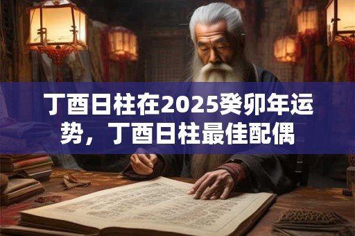 丁酉日柱在2025癸卯年运势，丁酉日柱最佳配偶