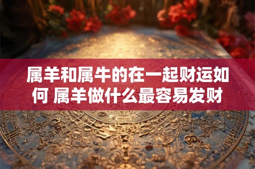属羊和属牛的在一起财运如何 属羊做什么最容易发财
