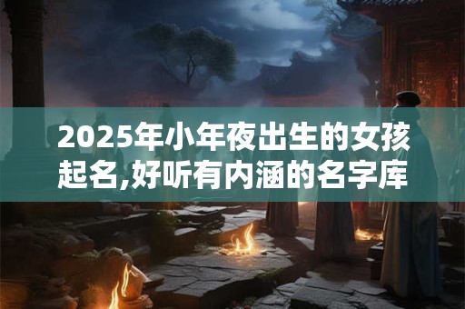 2025年小年夜出生的女孩起名,好听有内涵的名字库