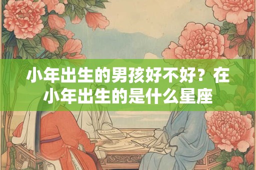 小年出生的男孩好不好？在小年出生的是什么星座