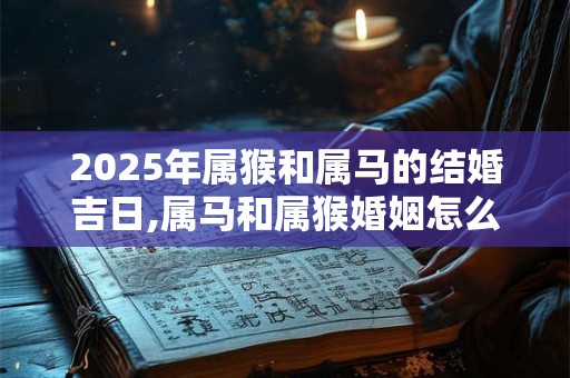 2025年属猴和属马的结婚吉日,属马和属猴婚姻怎么样？