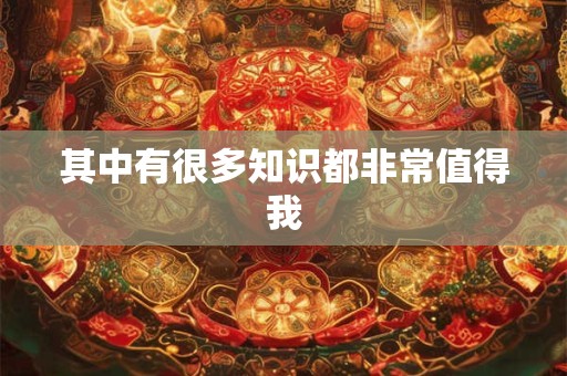 其中有很多知识都非常值得我