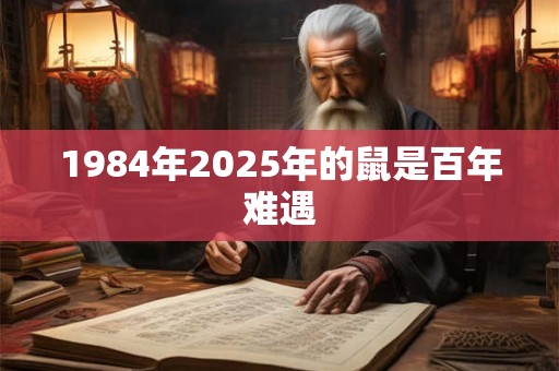1984年2025年的鼠是百年难遇