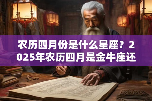 农历四月份是什么星座？2025年农历四月是金牛座还是双子座