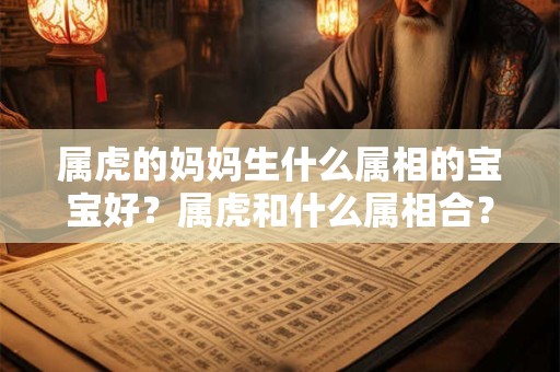 属虎的妈妈生什么属相的宝宝好？属虎和什么属相合？