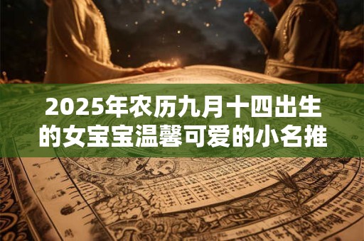2025年农历九月十四出生的女宝宝温馨可爱的小名推荐