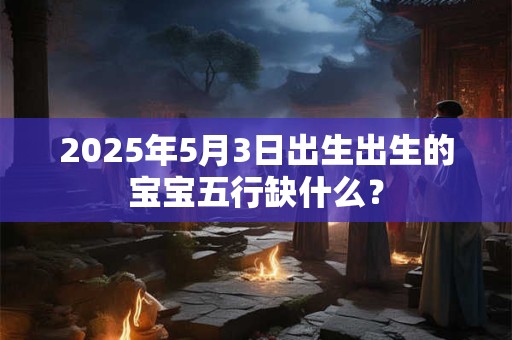 2025年5月3日出生出生的宝宝五行缺什么？