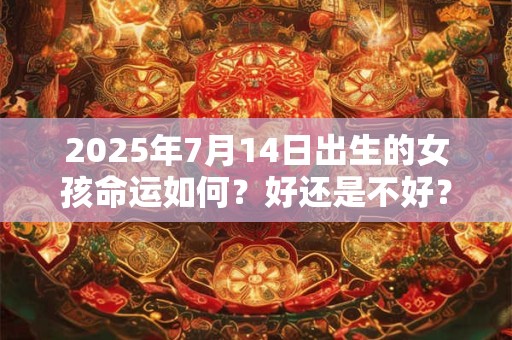 2025年7月14日出生的女孩命运如何？好还是不好？