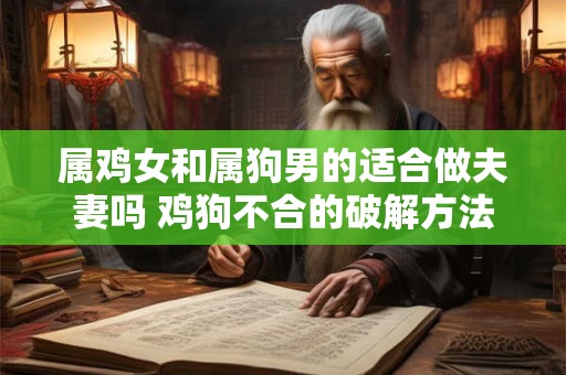 属鸡女和属狗男的适合做夫妻吗 鸡狗不合的破解方法