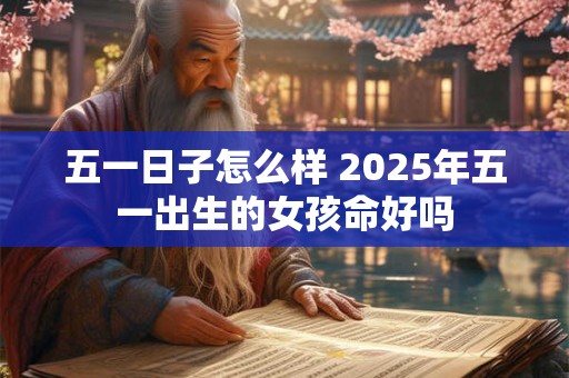 五一日子怎么样 2025年五一出生的女孩命好吗