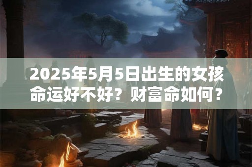 2025年5月5日出生的女孩命运好不好？财富命如何？