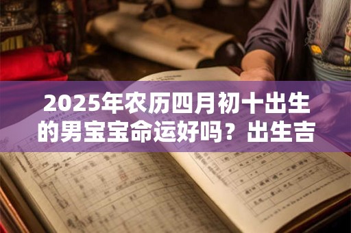 2025年农历四月初十出生的男宝宝命运好吗？出生吉时解析