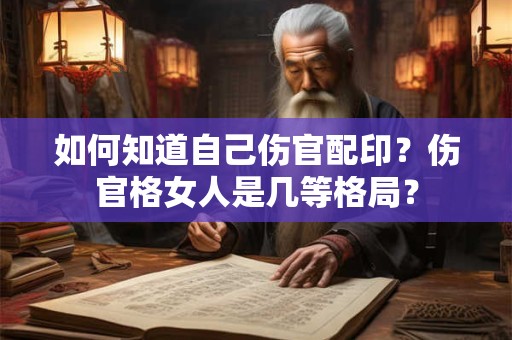 如何知道自己伤官配印？伤官格女人是几等格局？