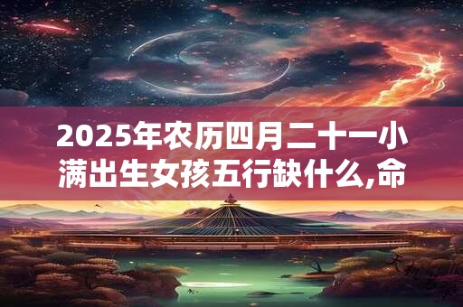 详细阅读:2025年农历四月二十一小满出生女孩五行缺什么,命好吗? 2025年农历四月二十一小满出生女孩五行缺什么,命好吗?
