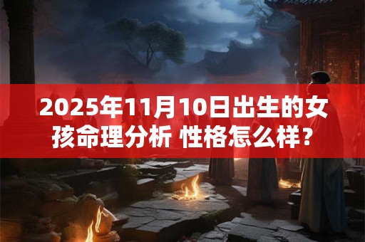2025年11月10日出生的女孩命理分析 性格怎么样？