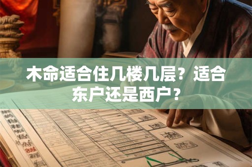 木命适合住几楼几层？适合东户还是西户？