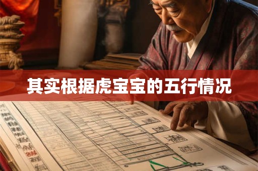 其实根据虎宝宝的五行情况
