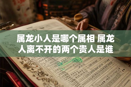 属龙小人是哪个属相 属龙人离不开的两个贵人是谁